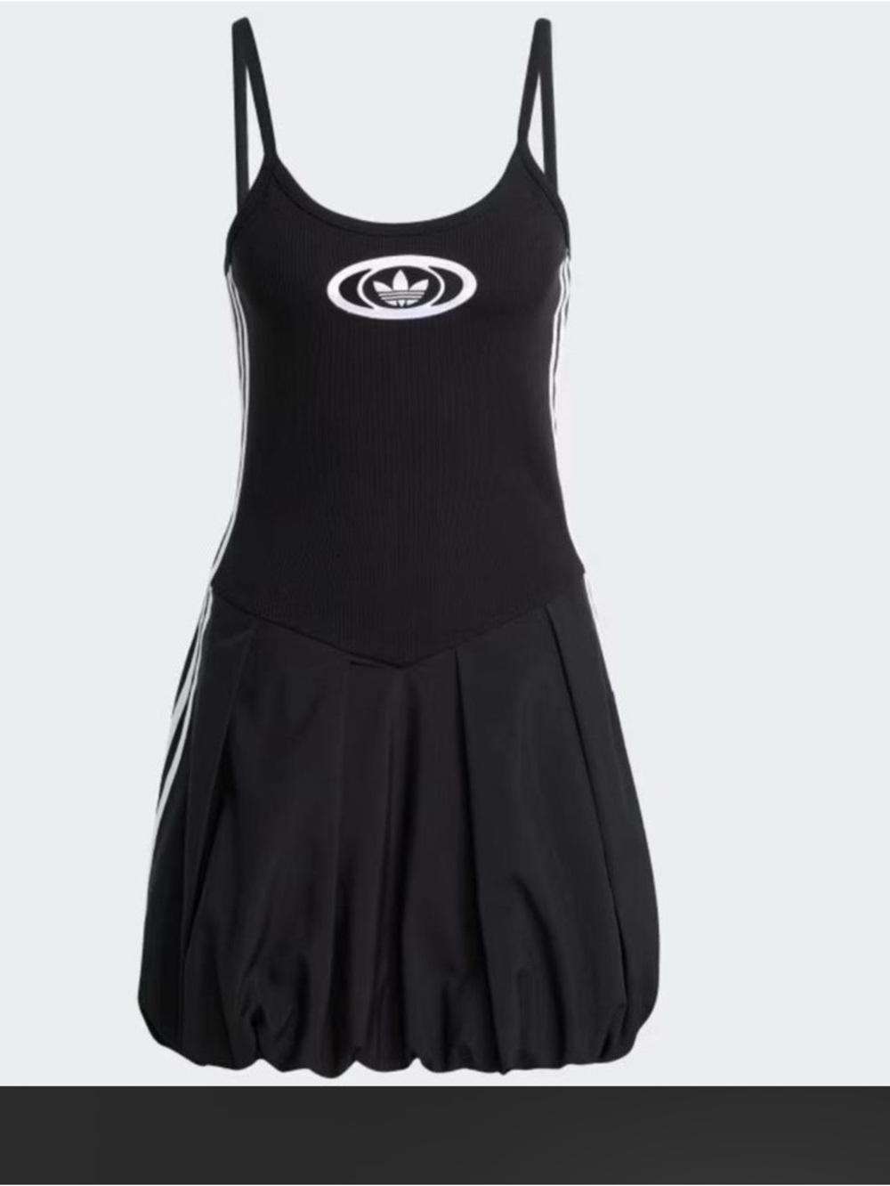Adidas women Black Logo One-Piece Dress